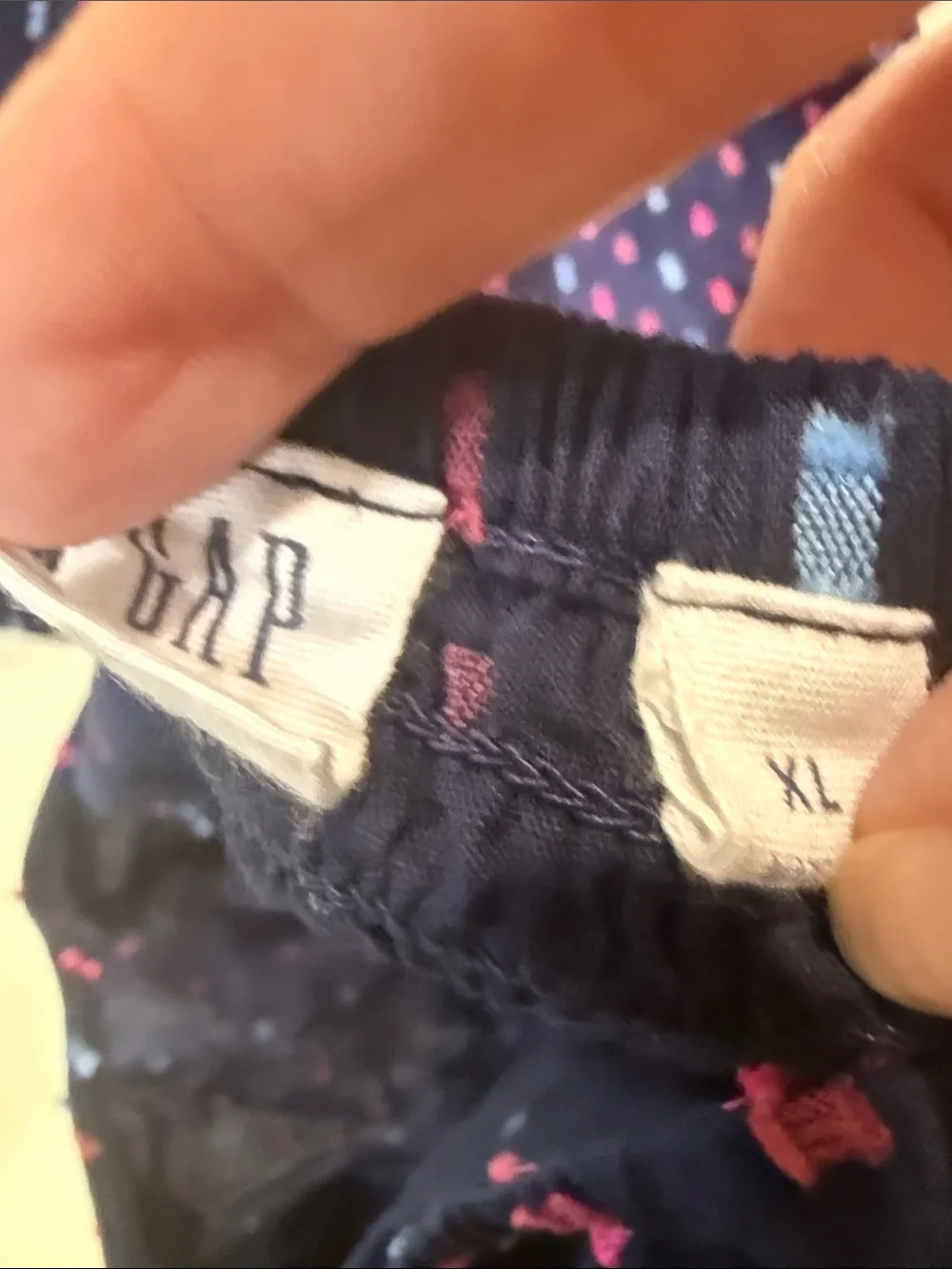 GAP Kids Navy Flutter Sleeve Crop Top (Sz XL) Skirt (Sz L) Set WW